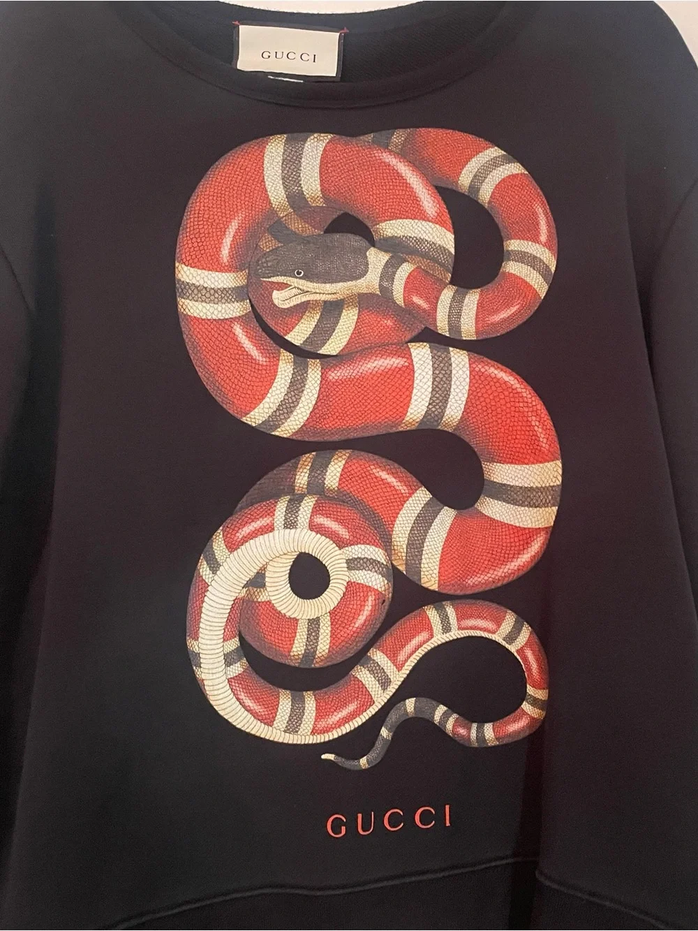 Gucci Snake Crewneck Mens Size M